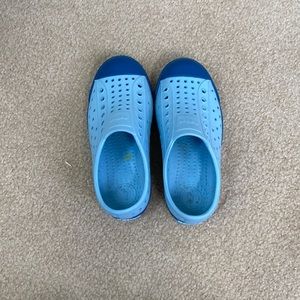 Blue native shoes